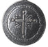 Theodosius Christian Cross Ancient Roman Coin Pendant